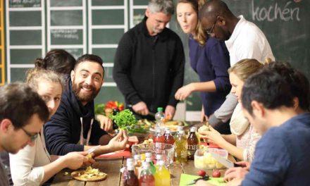Sense of hummus … the Über den Tellerrand (Beyond the Plate) cooking group in Berlin