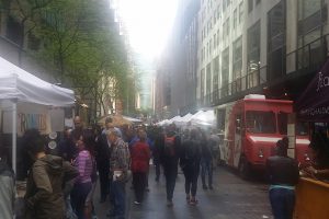 New York Pop Up Street Food Fair: Culinary delights from around the globe.